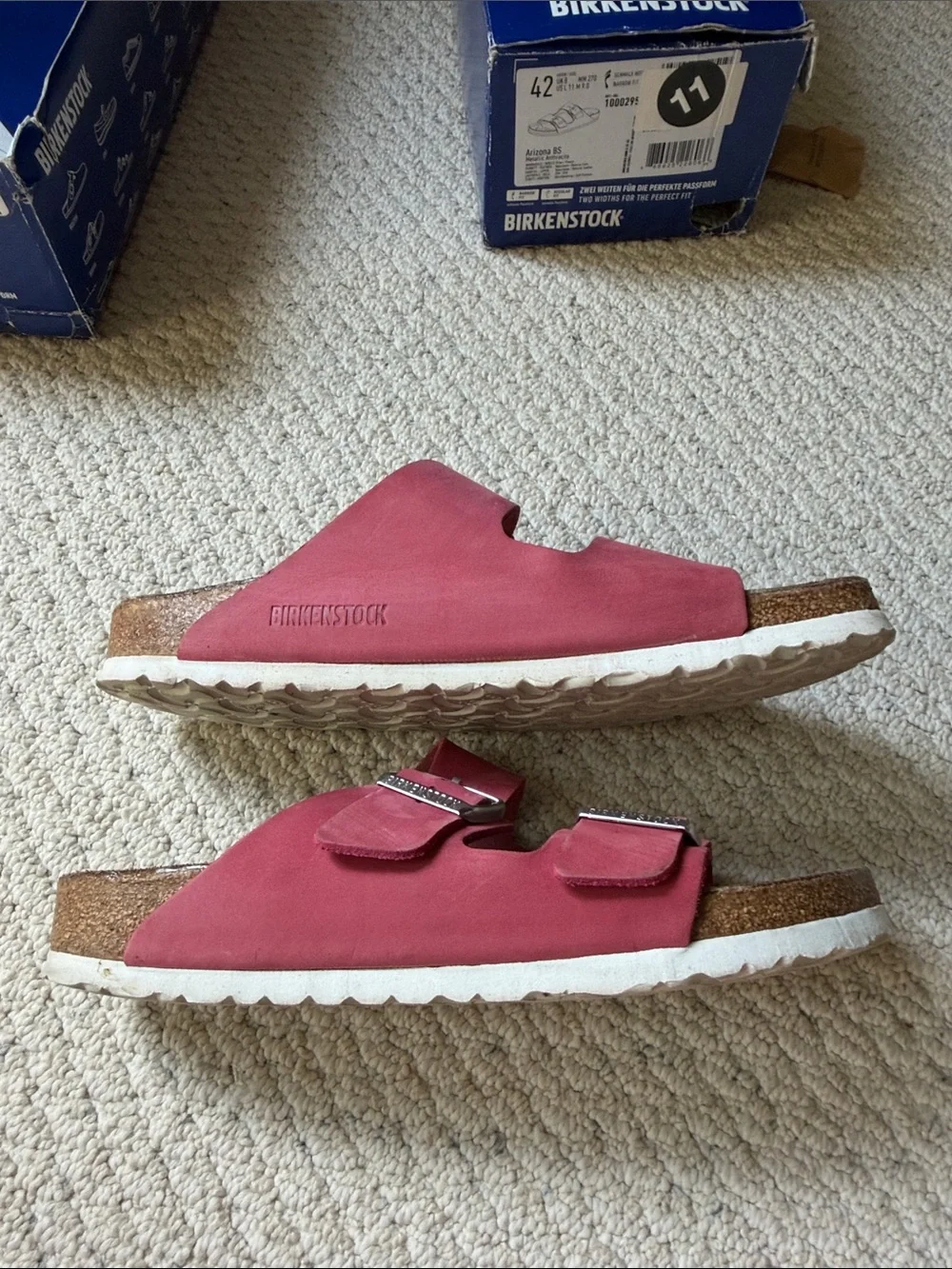Birkenstock reposhing this